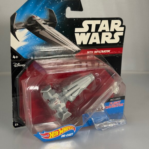 Hot Wheels Star Wars Starships Sith Infiltrator 2015 - Picture 4 of 8